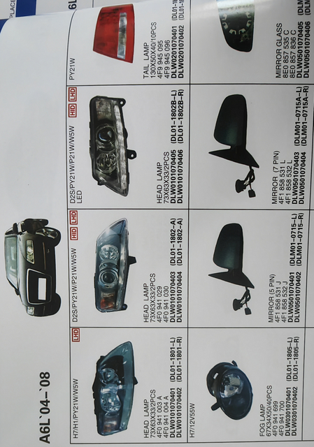 Точные зеркала для Audi & Volkswagen: компоненты OEM-качества от ведущего экспортера Китая