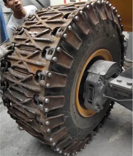 23.5-26 Противоскользящая цепь Цепь для шин Универсальные цепи Стальные цепи Цепи для колесных погрузчиков для вилочных погрузчиков